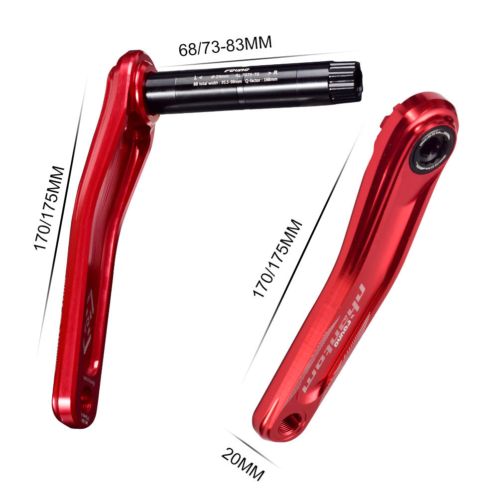 Mountain Bike Crank 104bcd To GXP Aluminum Alloy CNC Crank