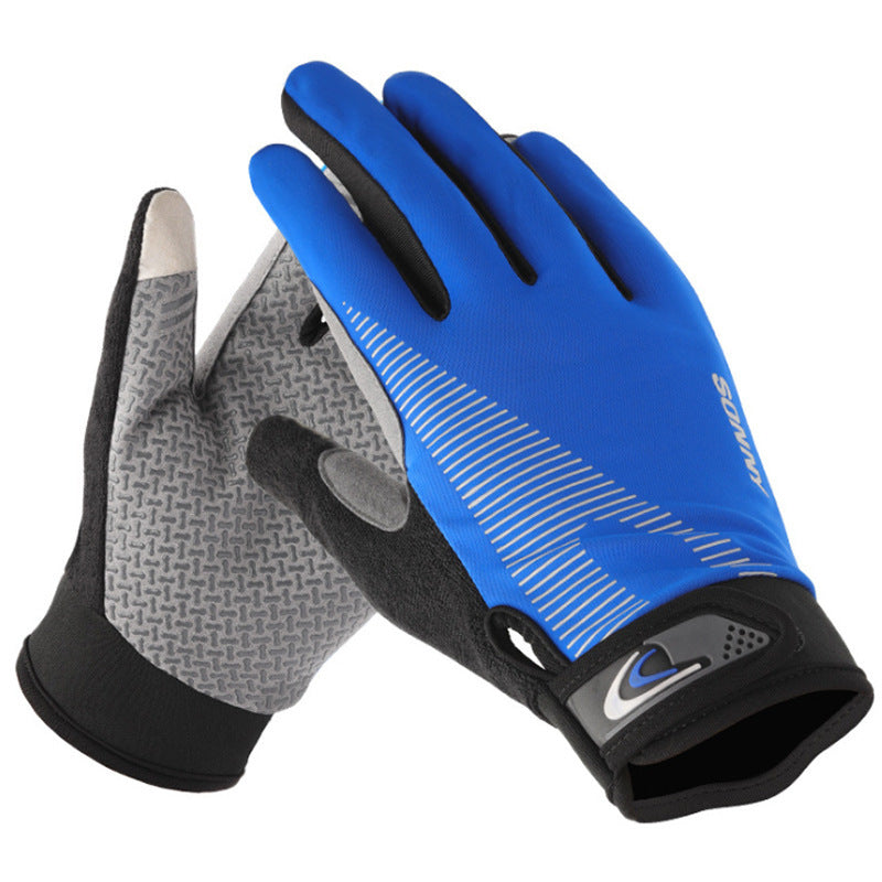 Outdoor Cycling Gloves Sun Protection Wear-resistant Shock Absorption